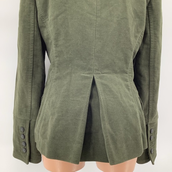Zara Woman Green Button Up Jacket Sz L - Picture 5 of 9